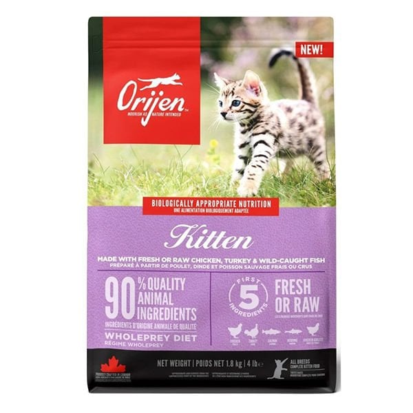 Orijen Kitten Tahılsız Yavru Kedi Maması 1.8 Kg - Kuru Kedi Maması