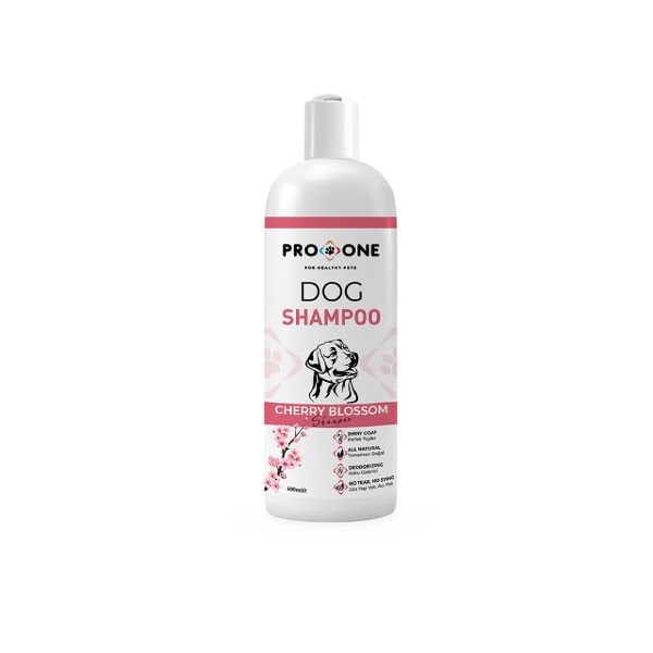 ProOne Kiraz Çiçeği Aromalı Köpek Şampuanı 400 Ml - Köpek Bakım Ürünü