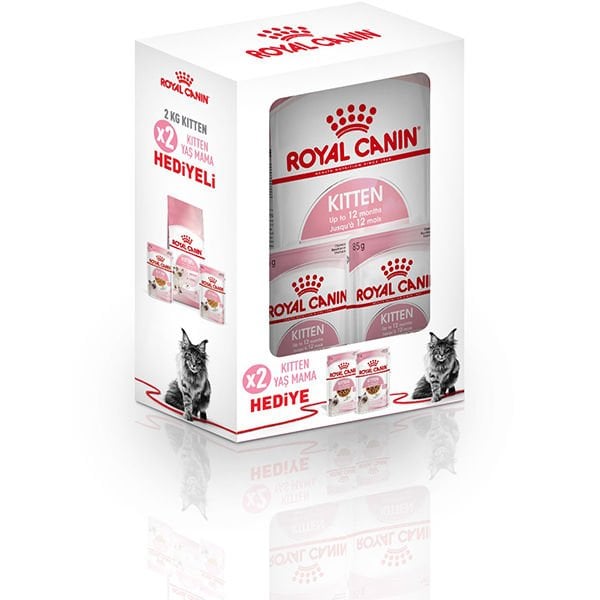 Royal Canin Kitten 36 Yavru Kedi Maması 2 Kg+2 Konserve Hediyeli - Kuru Kedi Maması