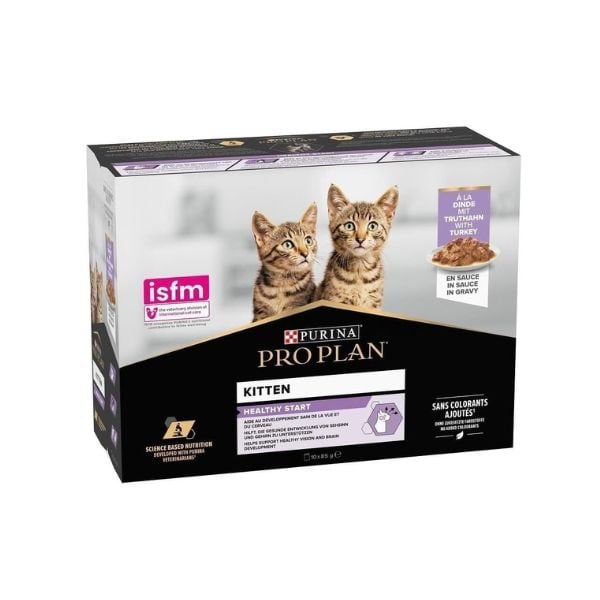 Pro Plan Kitten Hindili Pouch Yavru Konserve Kedi Maması 1 Adet 10x85 Gr yaş konserve kedi maması