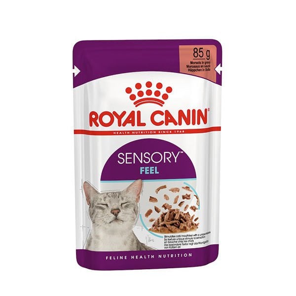 Royal Canin Sensory Feel Yetişkin Yaş Kedi Maması 1 Adet 85 Gr yaş konserve kedi maması