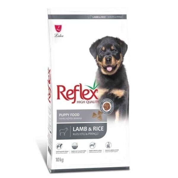 Reflex Puppy Kuzu Etli Yavru Köpek Maması 10 Kg - Kuru Köpek Maması