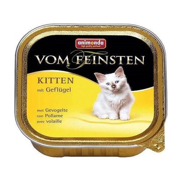 Animonda Vom Feinsten Kümes Hayvanlı Yavru Konserve Kedi Maması 1 Adet 100 Gr yaş konserve kedi maması