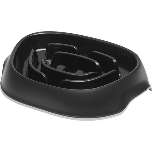 Moderna Slomo Kedi ve Köpek Mama ve Su Kabı Siyah 950 Ml