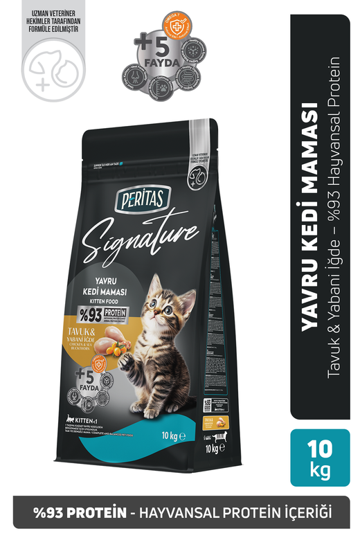 Signature Tavuklu Yavru Kedi Maması 10 Kg