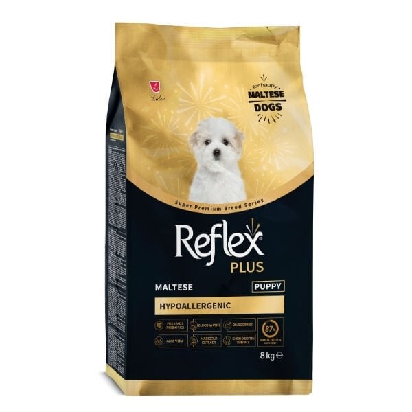 Reflex Plus Hypoallergenic Maltese Tavuklu Yavru Köpek Maması 8 Kg - Kuru Köpek Maması