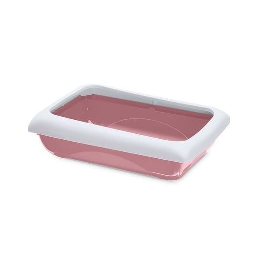 İmac Dodo Açık Kedi Tuvaleti Pembe 45.5x31x13.5 Cm