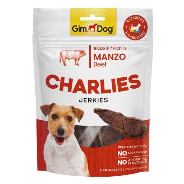 Gimdog Charlies Sığır Etli Tahılsız ve Şekersiz Köpek Ödül Maması 1 Adet 70 Gr - Köpek Ödül Maması