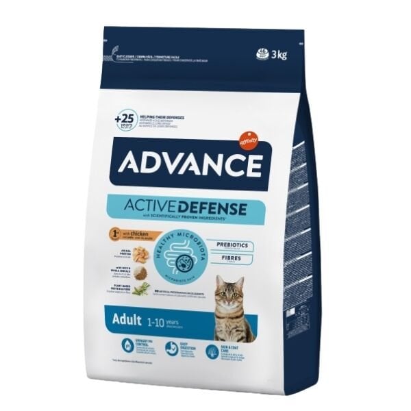 Advance Yüksek Proteinli Tavuklu Yetişkin Kedi Maması 3 Kg - Kuru Kedi Maması