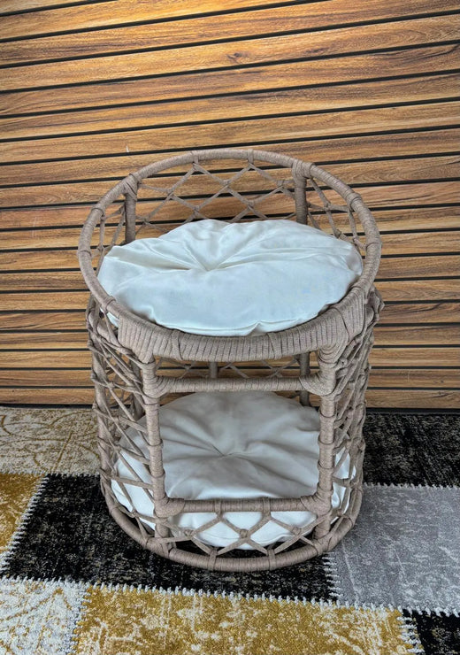 Lepus Ranza Kedi ve Küçük Irk Köpek Yatağı Kahverengi 60x46 Cm