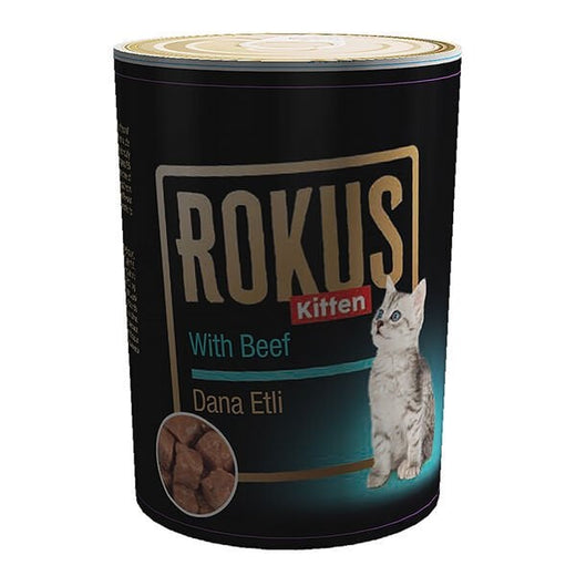 Rokus Tavuklu Yavru Konserve Kedi Maması 1 Adet 410 Gr
