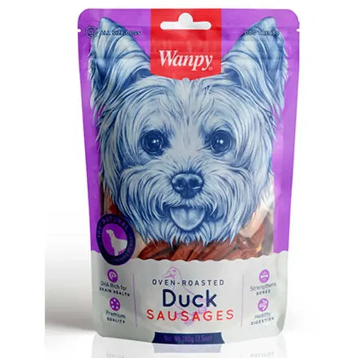 Wanpy Ördek Etli Sosis Köpek Ödül Maması 1 Adet 100 Gr