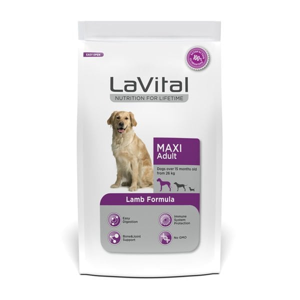 Lavital Büyük Irk Kuzulu Yetişkin Köpek Maması 15 Kg - Kuru Köpek Maması