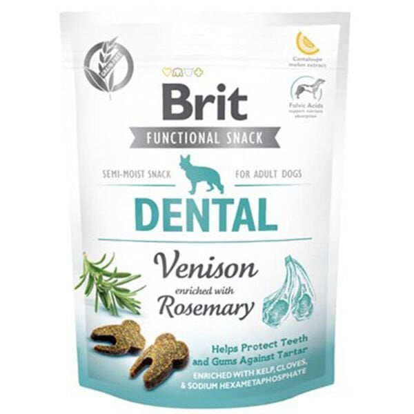 Brit Dental Biberiye Geyik Etli Köpek Ödül 1 Adet 150 Gr - Köpek Ödül Maması