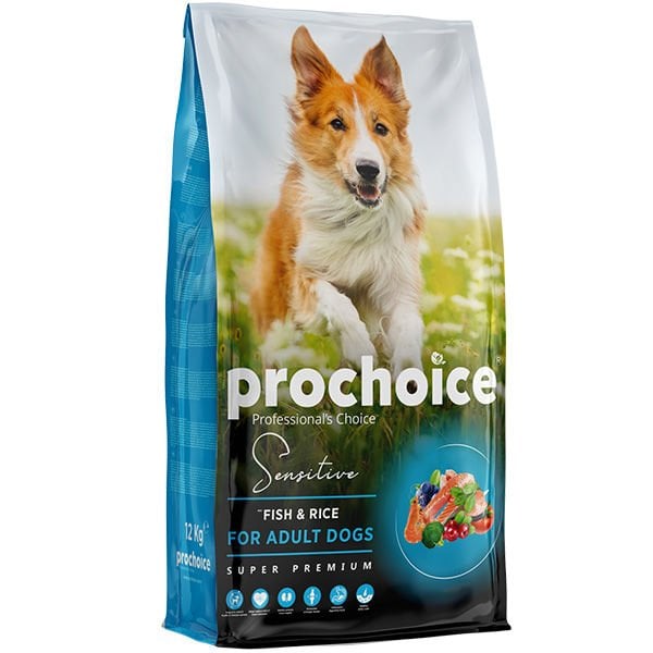 Pro Choice Sensitive Skin Balıklı Hassas Yetişkin Köpek Maması 12 Kg - Kuru Köpek Maması