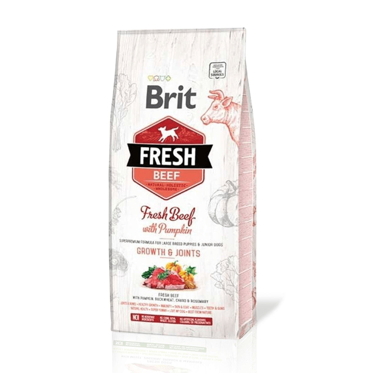 Brit Fresh Sığır Etli ve Balkabaklı Yavru Köpek Maması 12 Kg - Kuru Köpek Maması