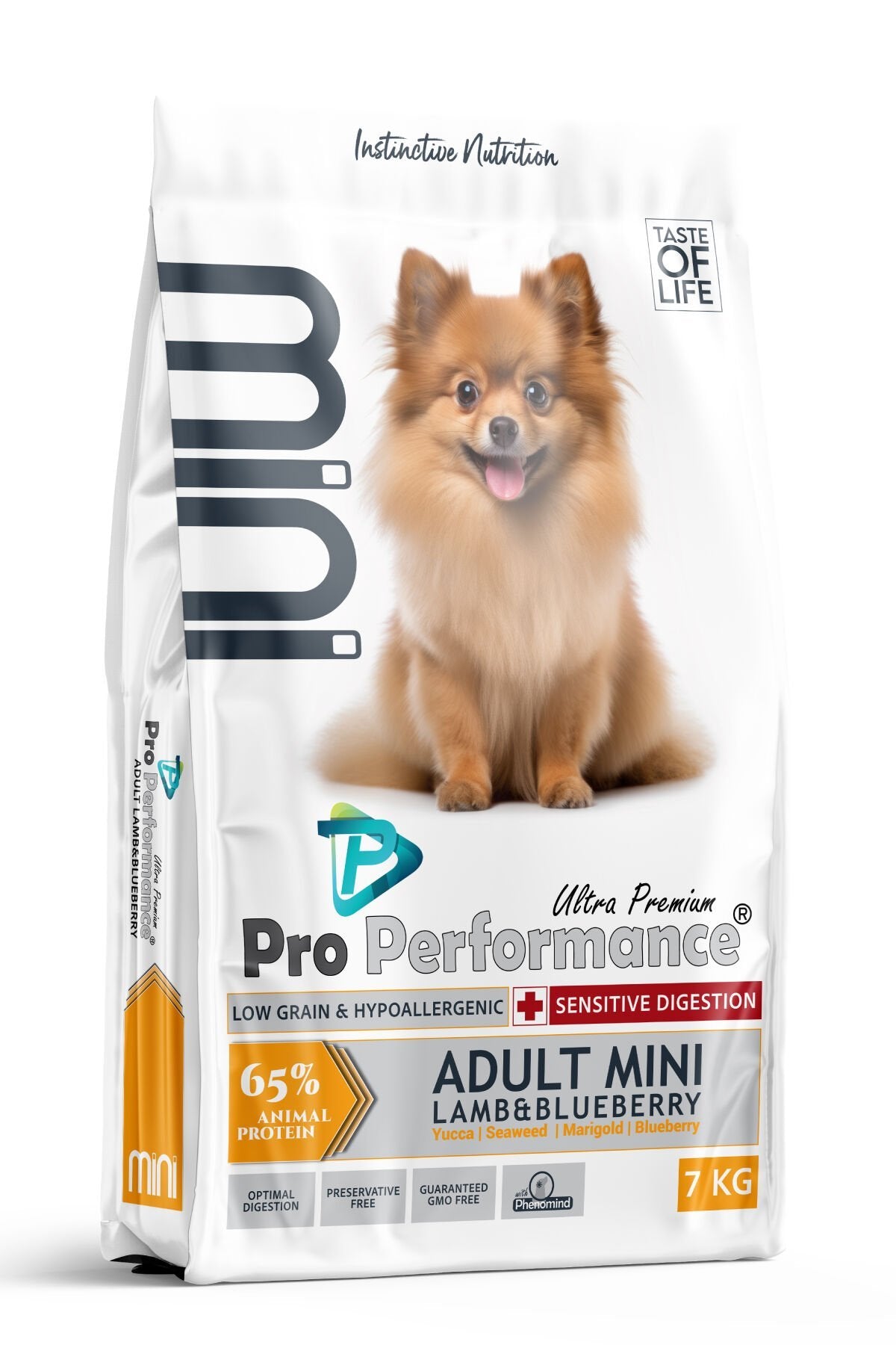 Pro Performance Kuzu Etli ve Yaban Mersinli Mini Irk Yetişkin Köpek Maması 7 Kg - Kuru Köpek Maması
