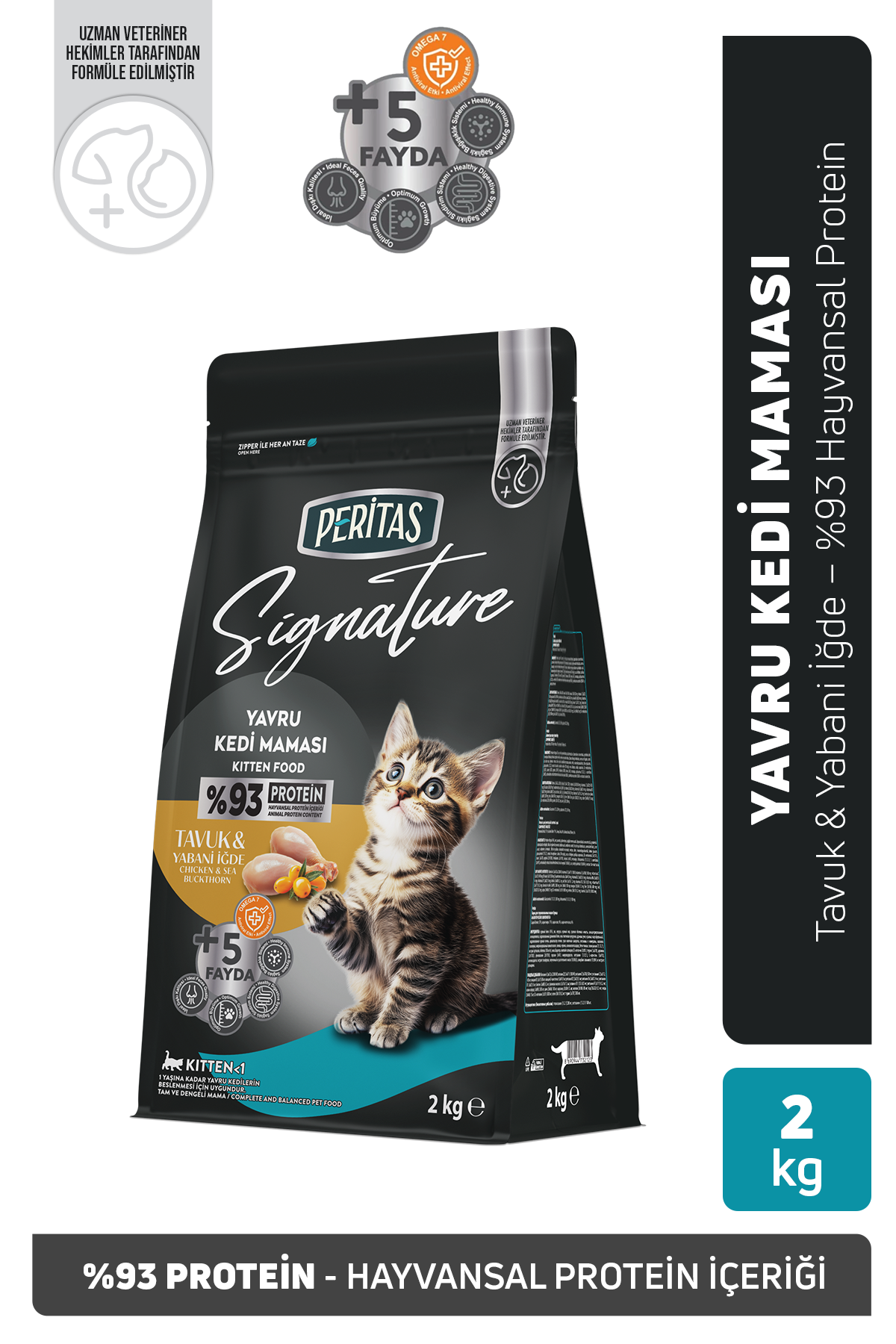 Signature Tavuklu Yavru Kedi Maması 2 Kg - Kuru Kedi Maması