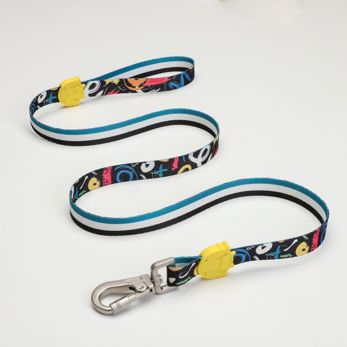 Lindo Dogs Enjoy Köpek Gezdirme Kayışı Renkli Large - Köpek Tasması