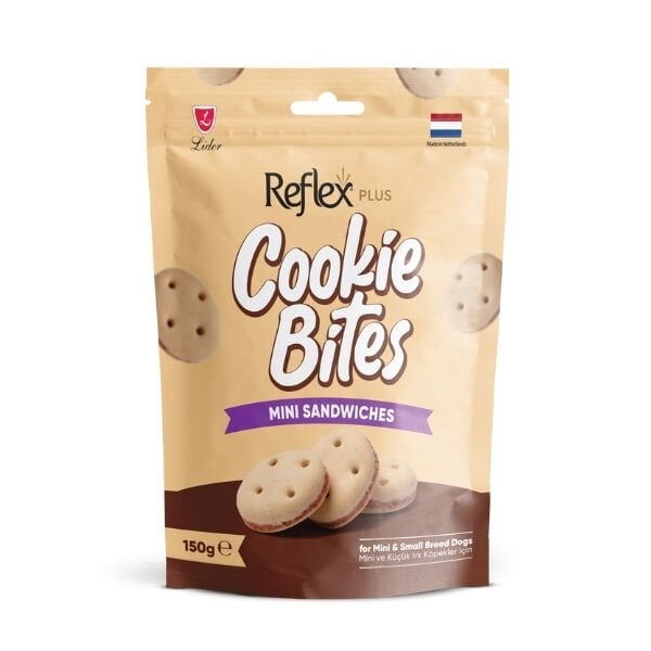 Reflex Plus Mini Sandwiches Küçük Irk Yetişkin Köpek Ödül Maması 150 Gr 1 Adet - Köpek Ödül Maması