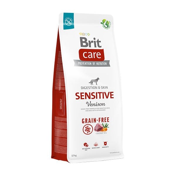 Brit Care Sensitive Tahılsız Geyik Etli Yetişkin Köpek Maması 12 Kg - Kuru Köpek Maması