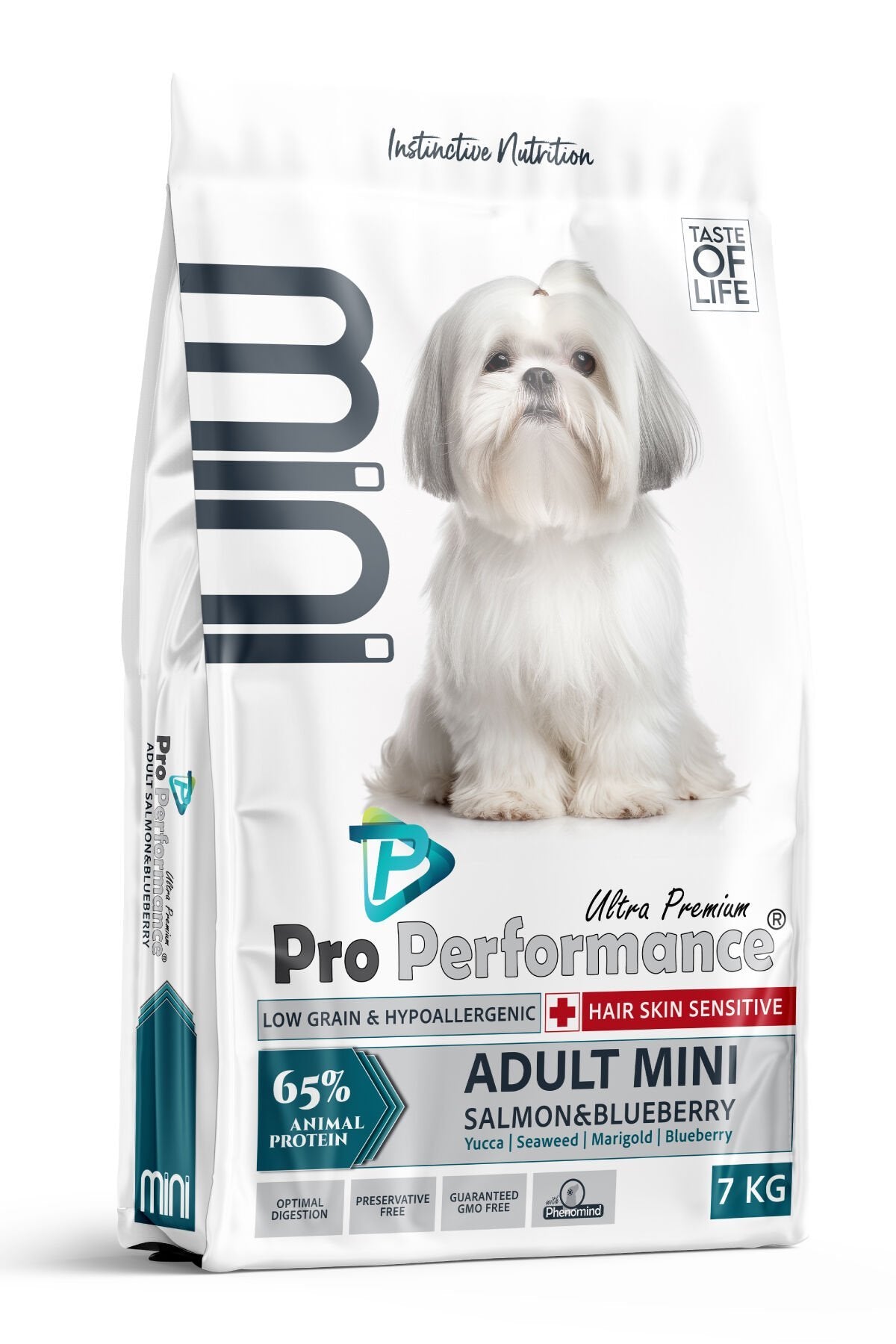 Pro Performance Somonlu ve Yaban Mersinli Küçük Irk Yetişkin Köpek Maması 7 Kg - Kuru Köpek Maması