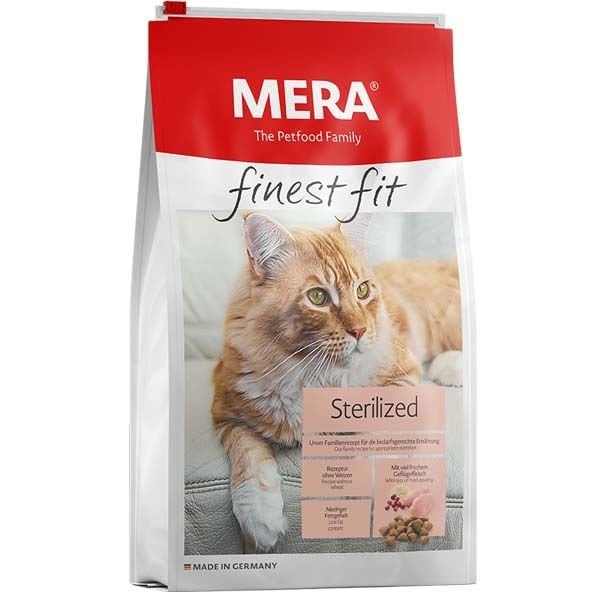 Mera Finest Fit Sterilized Kümes Hayvanlı Kısır Kedi Maması 10 Kg - Kuru Kedi Maması