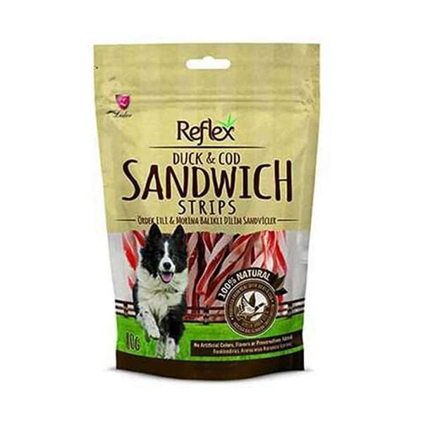 Reflex Ördekli Sandviç Köpek Ödül Maması 1 Adet 80 Gr - Köpek Ödül Maması