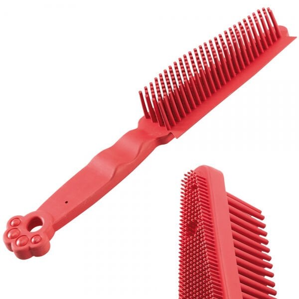 Ferplast Gro 5941 Çift Yönlü Köpek Tüy Toplama Tarağı 27 Cm - Köpek Bakım Ürünü