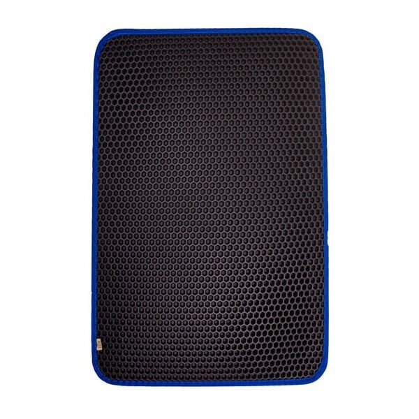 Cattie Altıgen Model Kum Toplayıcı Fonksiyonel Kedi Paspası Medium Mavi 37x50 Cm ürün görseli
