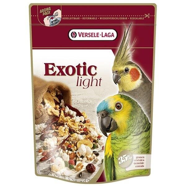 Versele Laga Exotic Light Meyve Yemiş Papağan Yemi 750 Gr ürün görseli