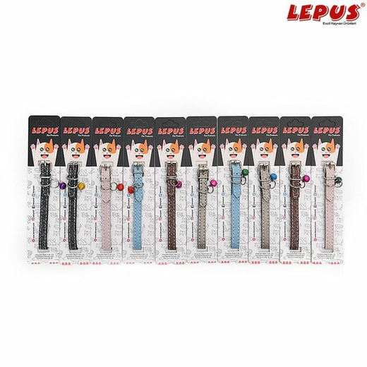 Lepus Deri Simli Kedi Boyun Tasması 1 Adet 10x30 Cm