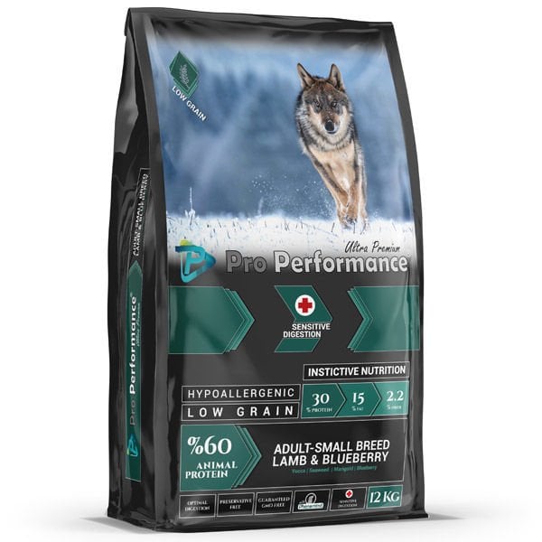 Pro Performance Small Kuzu Etli ve Yaban Mersinli Küçük Irk Yetişkin Köpek Maması 12 Kg - Kuru Köpek Maması