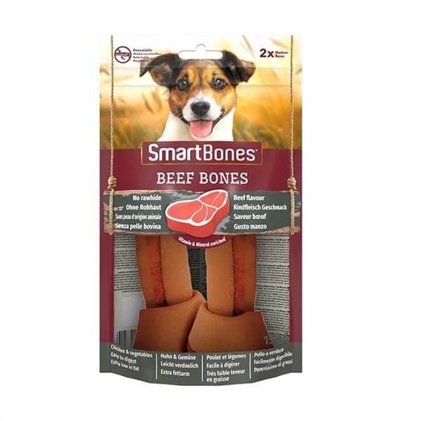 Smart Bones Sığır Etli Düğüm Kemik Köpek Ödül Maması 158 Gr - Köpek Ödül Maması