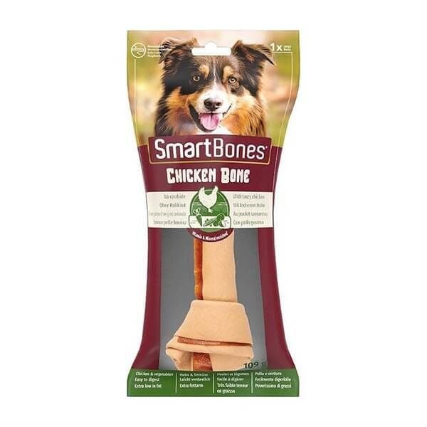 Smart Bones Tavuklu Sargı Kemik Köpek Ödül Maması 1 Adet 109 Gr - Köpek Ödül Maması