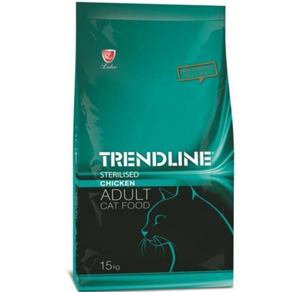 Trendline Adult Tavuklu Kısırlaştırılmış Kedi Maması 15 Kg - Kuru Kedi Maması