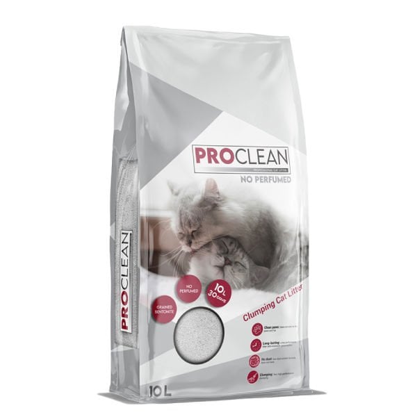 ProClean Naturel Kokusuz Topaklanan Kedi Kumu 1 Adet Kalın Taneli 10 Lt ürünü görseli