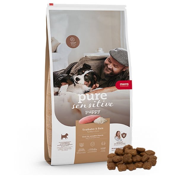 Mera Pure Sensitive Puppy Hindili Yavru Köpek Maması 4 Kg - Kuru Köpek Maması