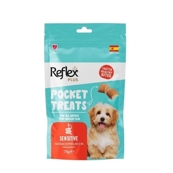 Reflex Plus Pocket Treats Hassas Köpekler için Köpek Ödül Maması 70 Gr 1 Adet - Köpek Ödül Maması