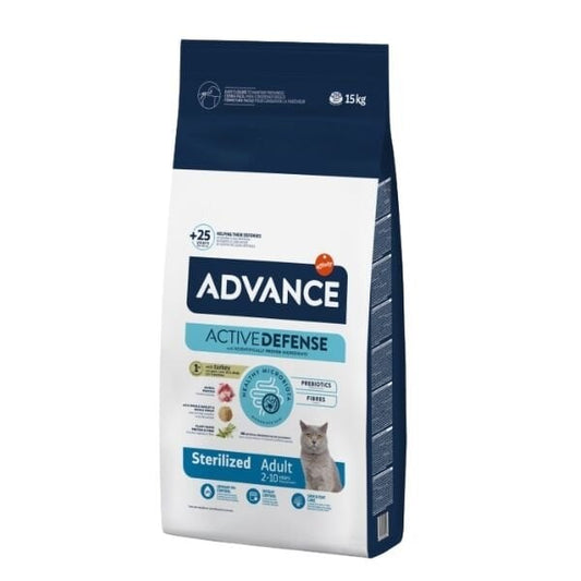 Advance Sterilised Hindili Yetişkin Kısırlaştırılmış Kedi Maması 15 Kg - Kuru Kedi Maması