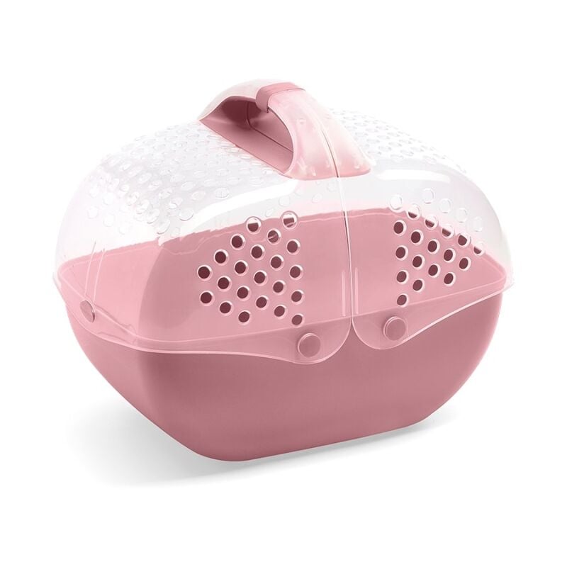 İmac Baggy Kemirgen ve Yavru Kedi Taşıma Çantası Pembe 36x25x29 Cm - Kedi Aksesuarı