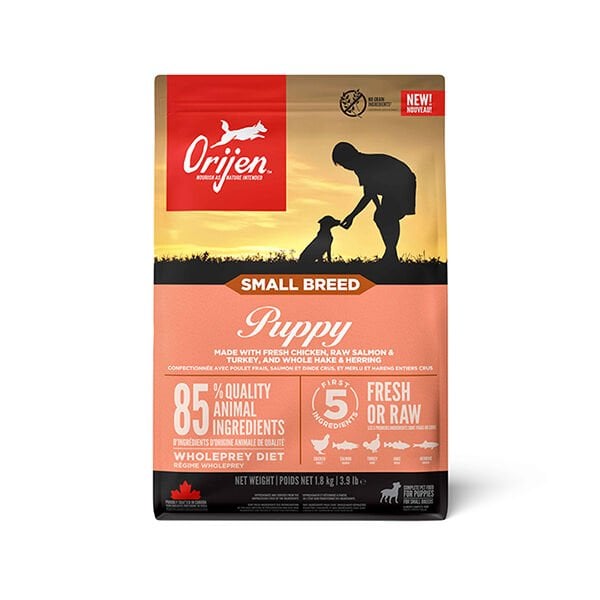 Orijen Puppy Small Breed Tavuk Somon ve Hindi Etli Küçük Irk Yavru Köpek Maması 1.8 Kg - Kuru Köpek Maması