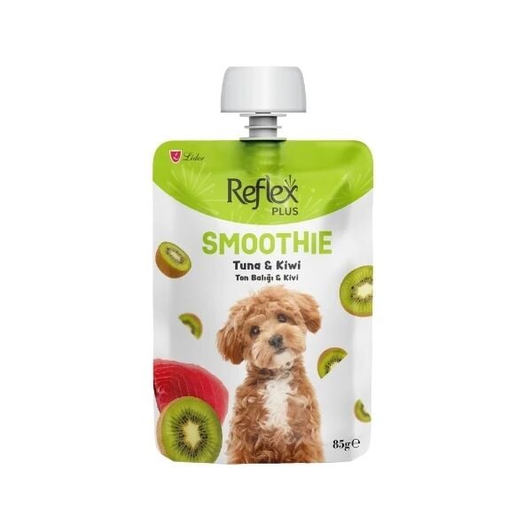 Reflex Plus Smoothie Ton Balıklı ve Kivili Sıvı Yetişkin Köpek Ödül Maması 1 Adet 85 Gr - Köpek Ödül Maması