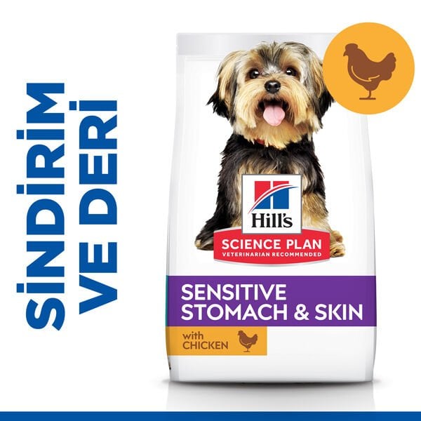 Hills Small Miniature Sensitive Stomach Skin Hassas Köpek Maması 1.5 Kg - Kuru Köpek Maması