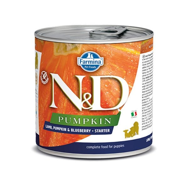 N&D Pumpkin Balkabaklı Kuzu Etli Anne ve Yavru Konserve Köpek Maması 1 Adet 285 Gr - Konserve Köpek Maması