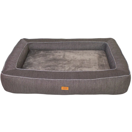 Lepus Comfort Kedi ve Köpek Yatağı Large Antrasit 100x70x18 Cm - Kedi Aksesuarı