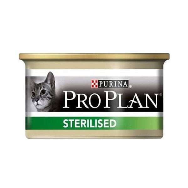 Pro Plan Sterilised Ton ve Somonlu Konserve Kedi Maması 1 Adet 85 Gr yaş konserve kedi maması