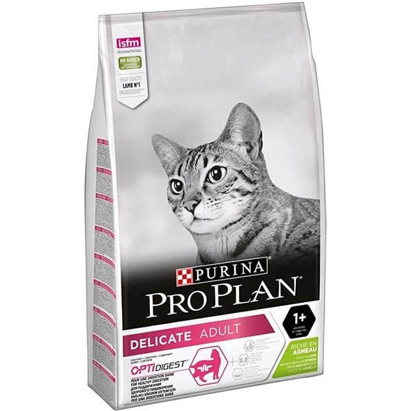 Pro Plan Delicate Kuzu Etli Yetişkin Kedi Maması 10 Kg - Kuru Kedi Maması