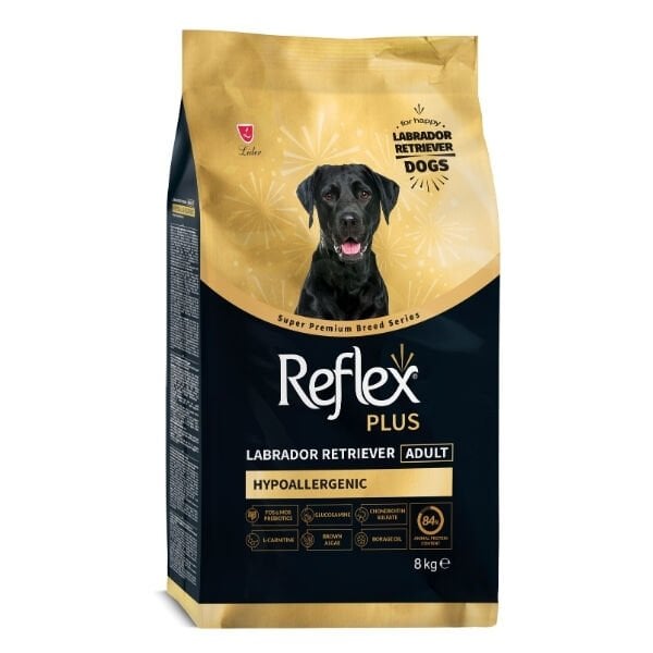 Reflex Plus Hypoallergenic Labrador Retriever Tavuklu Yetişkin Köpek Maması 8 Kg - Kuru Köpek Maması