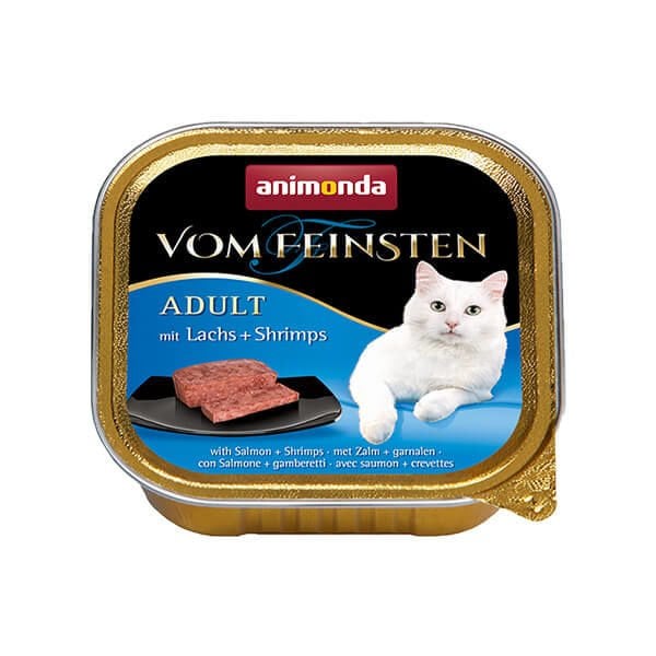 Animonda Somon ve Karidesli Yetişkin Konserve Kedi Maması 1 Adet 100 Gr yaş konserve kedi maması
